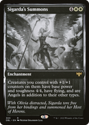 Sigarda's Summons (DBL-303) - Innistrad: Double Feature Foil
