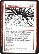 Snap Judgment (MB2PC-) - Mystery Booster 2