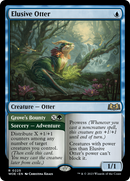 Elusive Otter // Grove's Bounty (WOE-225) - Wilds of Eldraine Foil