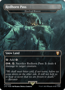 Mouth of Ronom (LTC-400) - Tales of Middle-earth Commander / Redhorn Pass (Borderless) Foil