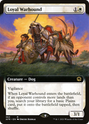 Loyal Warhound (AFR-363) - Adventures in the Forgotten Realms: (Extended Art) Foil