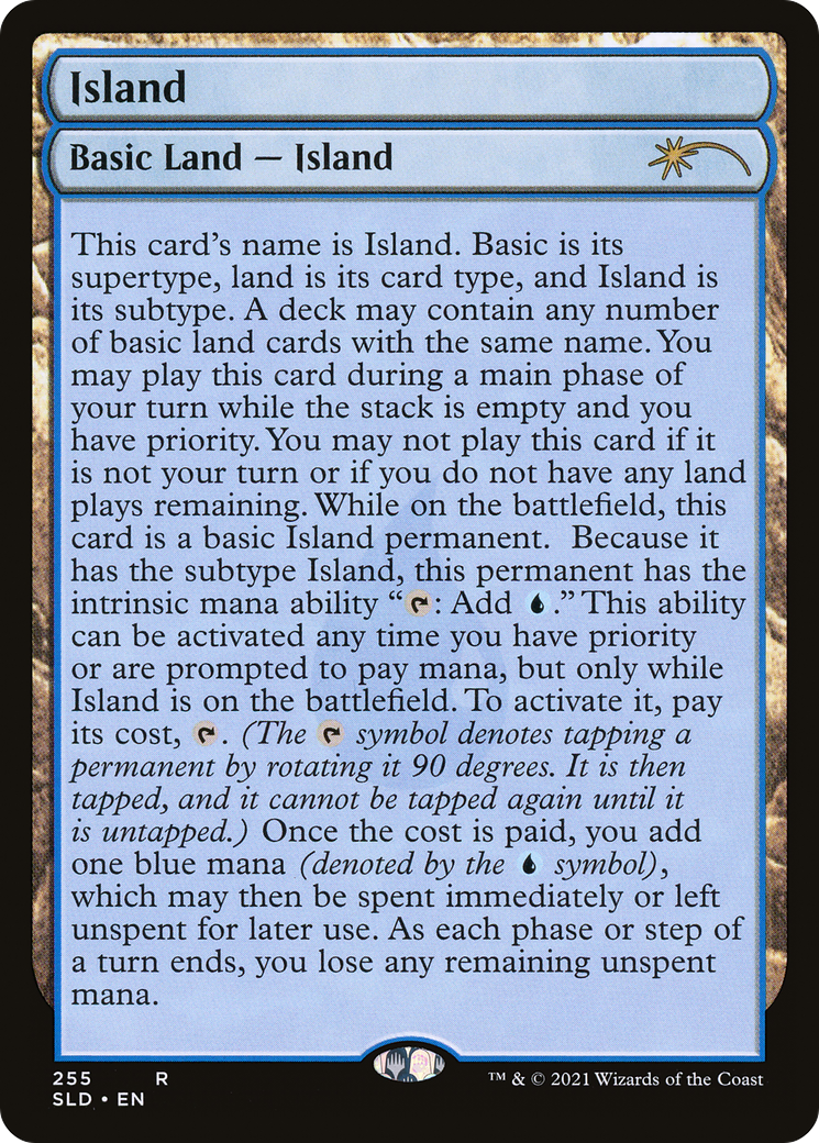 Island (SLD-255) - Secret Lair Drop Foil