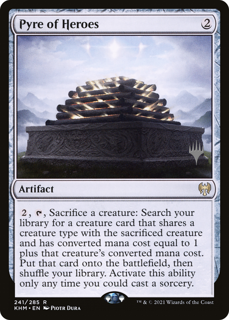 Pyre of Heroes (PPKHM-241P) - Kaldheim Promos