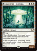 Unidentified Hovership (DSK-037) - Duskmourn: House of Horror Foil