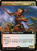 Dragonborn Champion (AFC-314) - Forgotten Realms Commander: (Extended Art)