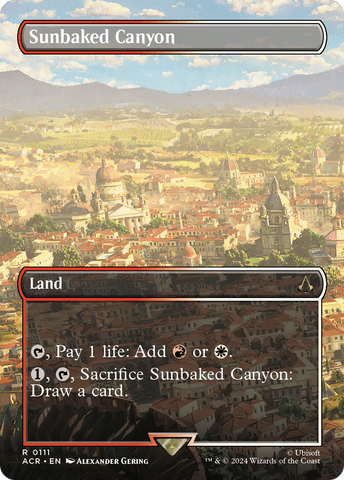 Sunbaked Canyon (ACR-111) - Assassin's Creed (Borderless)