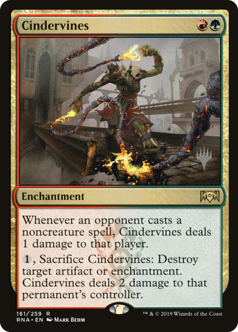 Cindervines (PPELD-161) - Ravnica Allegiance Promos Foil