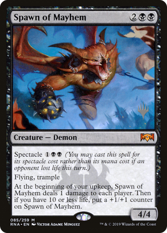 Spawn of Mayhem (PPIKO-085) - Ravnica Allegiance Promos Foil