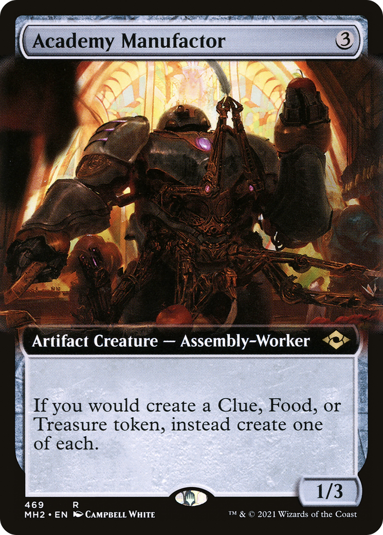 Academy Manufactor (MH2-469) - Modern Horizons 2: (Extended Art) Foil