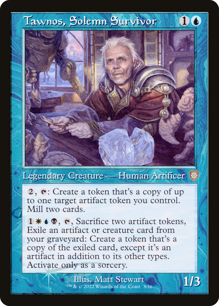 Tawnos, Solemn Survivor (BRC-003) - The Brothers' War Commander
