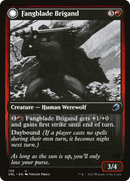 Fangblade Brigand // Fangblade Eviscerator (DBL-139) - Innistrad: Double Feature: (Double Faced Transform) Foil