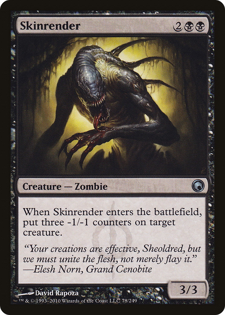 Skinrender (SOM-078) - Scars of Mirrodin Foil