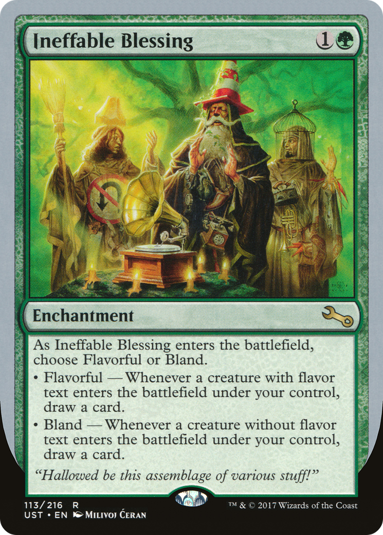 Ineffable Blessing (UST-113) - Unstable