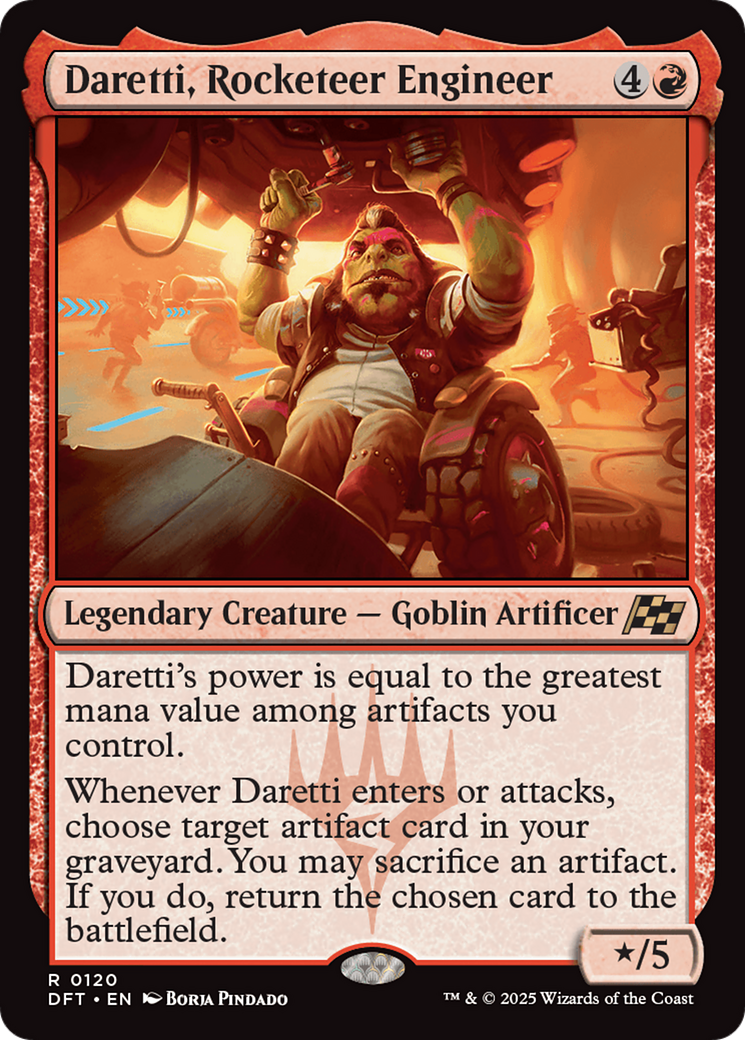 Daretti, Rocketeer Engineer (DFT-120) - Aetherdrift