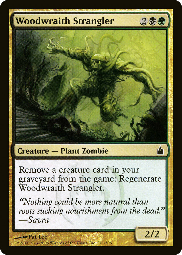 Woodwraith Strangler (RAV-241) - Ravnica: City of Guilds Foil