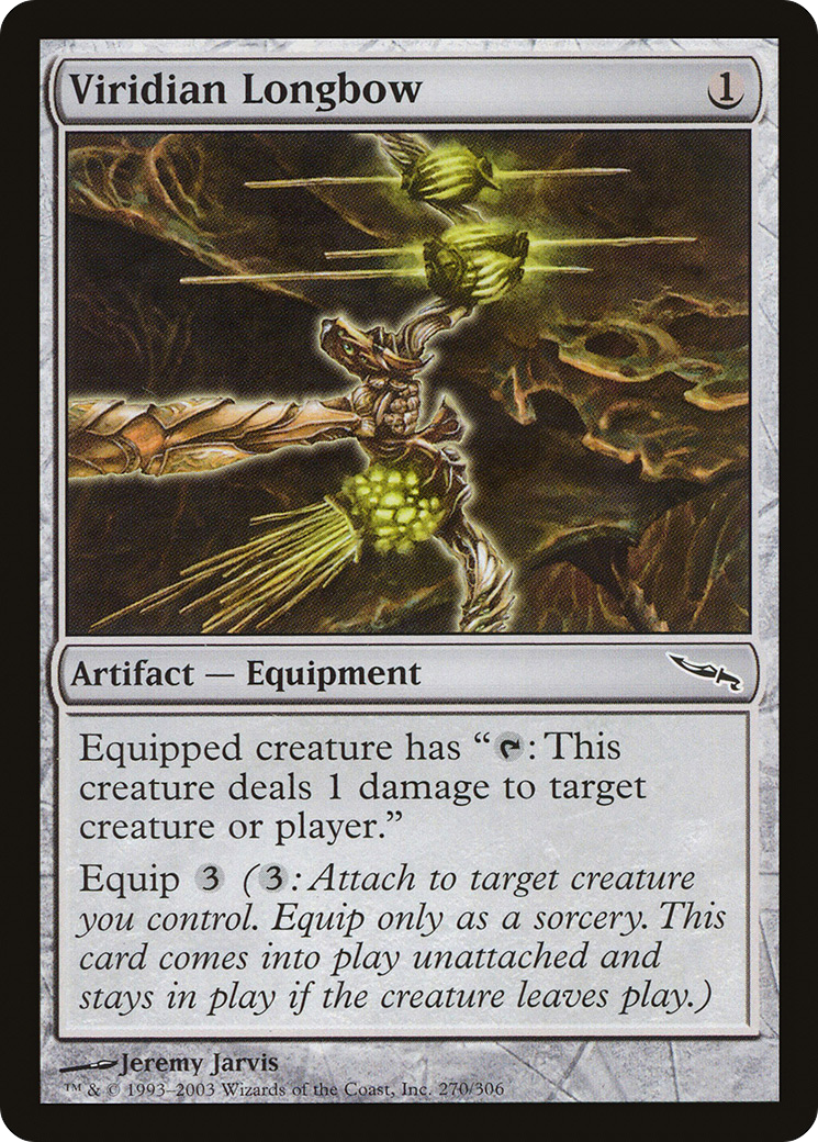 Viridian Longbow (MRD-270) - Mirrodin