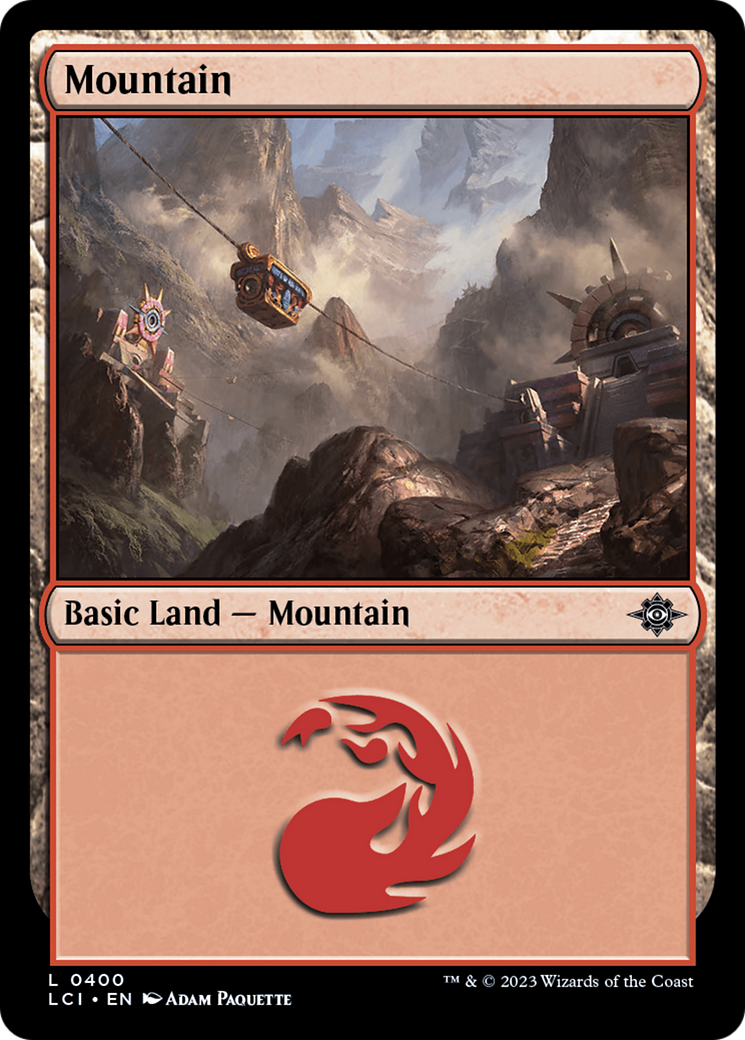 Mountain (LCI-400) - The Lost Caverns of Ixalan Foil
