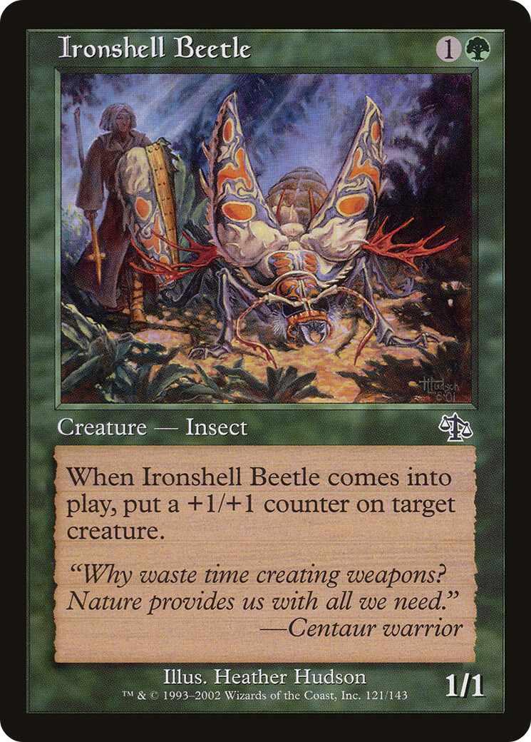 Ironshell Beetle (JUD-121) - Judgment