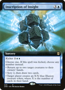 Inscription of Insight (ZNR-329) - Zendikar Rising: (Extended Art) Foil