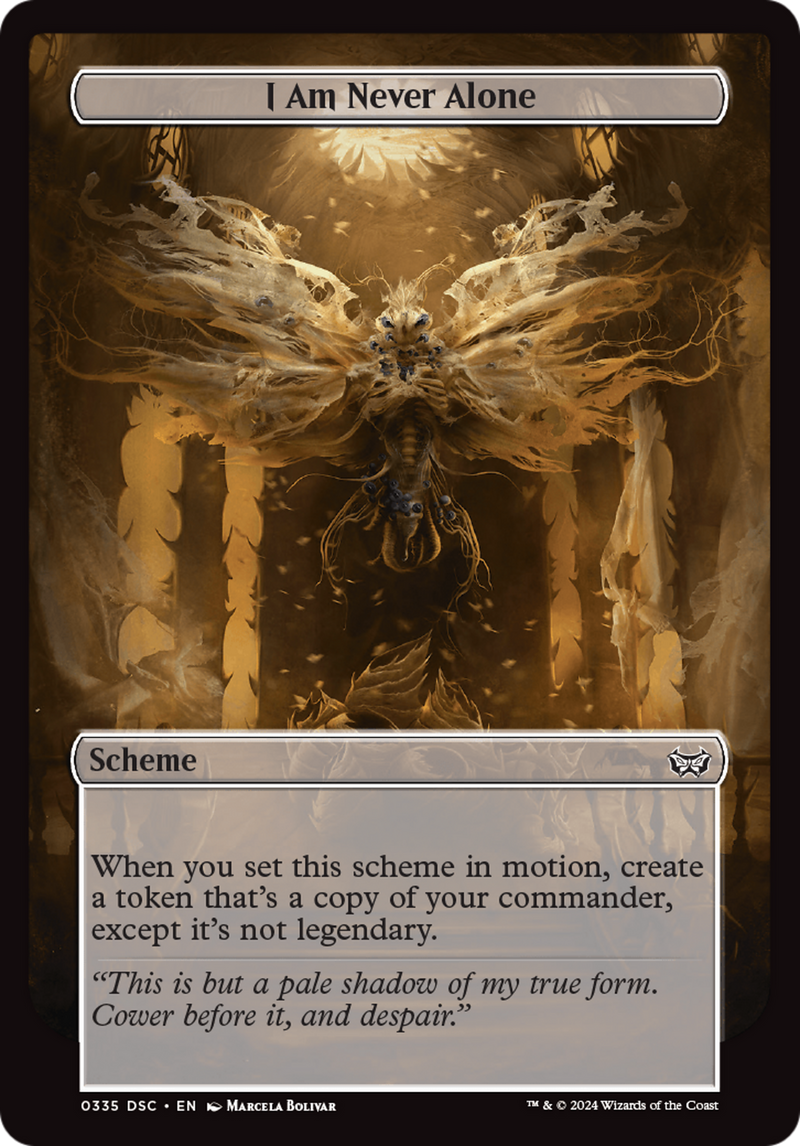 I Am Never Alone (A:DSC-335) - Duskmourn: House of Horror Commander