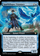 Sparkshaper Visionary (CMM-758) - Commander Masters: (Extended Art) Foil