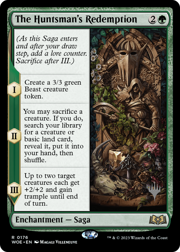 The Huntsman's Redemption (PPWOE-176) - Wilds of Eldraine Promos Foil
