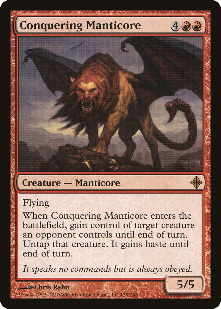 Conquering Manticore (ROE-139) - Rise of the Eldrazi