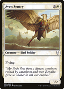 Aven Sentry (DOM-003) - Dominaria Foil