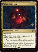 Valgavoth's Lair (PPDSK-271) - Duskmourn: House of Horror Promos Foil