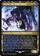 Kotose, the Silent Spider (NEO-351) - Kamigawa: Neon Dynasty: (Showcase)