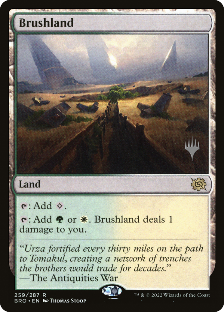 Brushland (PPBRO-259P) - The Brothers' War Promos