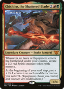 Chishiro, the Shattered Blade (NEC-001) - Neon Dynasty Commander Foil