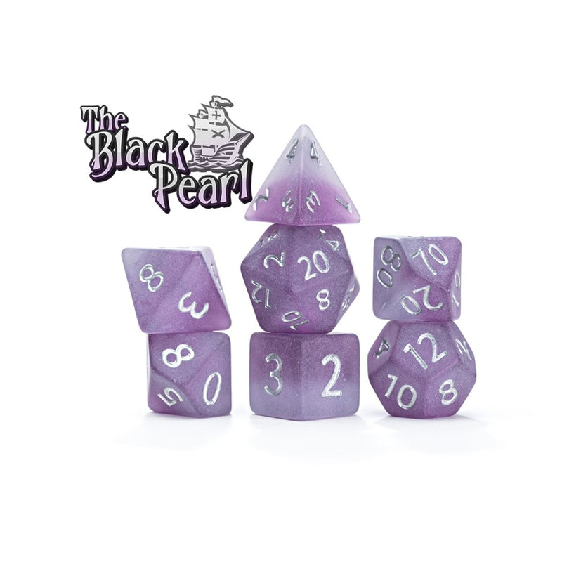 Gatekeeper Sea Glass Dice - The Black Pearl