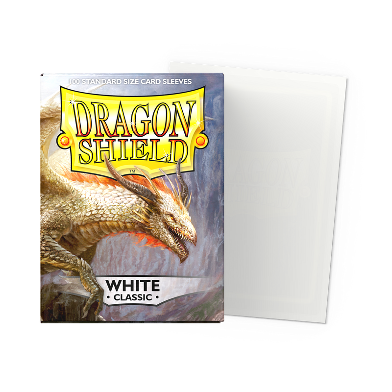Sleeves - Dragon Shield - Box 100 - White Classic