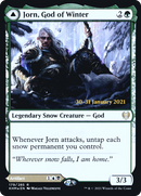 Jorn, God of Winter // Kaldring, the Rimestaff (PRE-179) - Kaldheim Promos: (snow) Foil