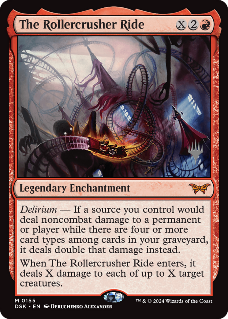 The Rollercrusher Ride (PPDSK-155) - Duskmourn: House of Horror Promos Foil