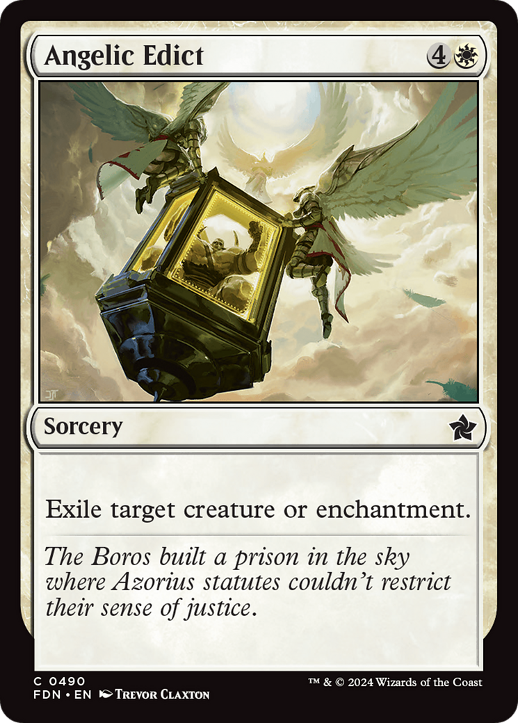 Angelic Edict (FDN-490) - Foundations