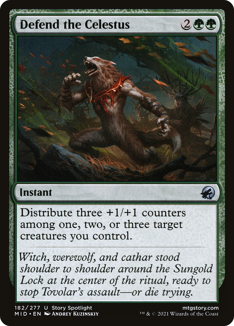 Defend the Celestus (MID-182) - Innistrad: Midnight Hunt