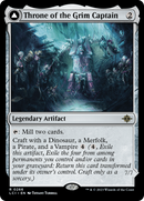 Throne of the Grim Captain // The Grim Captain (LCI-266) - The Lost Caverns of Ixalan Foil