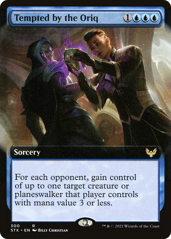 Tempted by the Oriq (STX-300) - Strixhaven: School of Mages: (Extended Art)