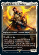 Rashel, Fist of Torm (SLD-1237) - Secret Lair Drop / Xenk, Paladin Unbroken Foil