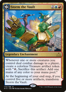 Storm the Vault // Vault of Catlacan (RIX-173) - Rivals of Ixalan: (compasslanddfc) Foil