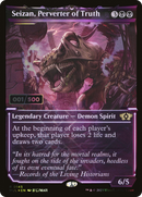 Seizan, Perverter of Truth (MUL-145Z) - Multiverse Legends: (Showcase) Foil