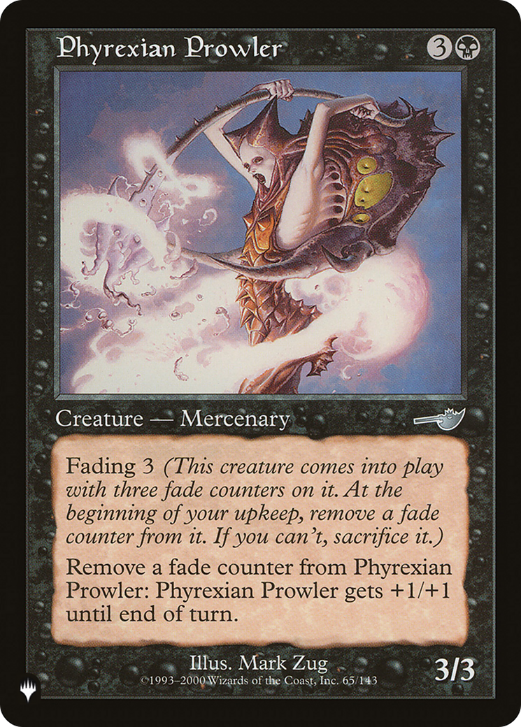 Phyrexian Prowler (LIST-65/143) - The List