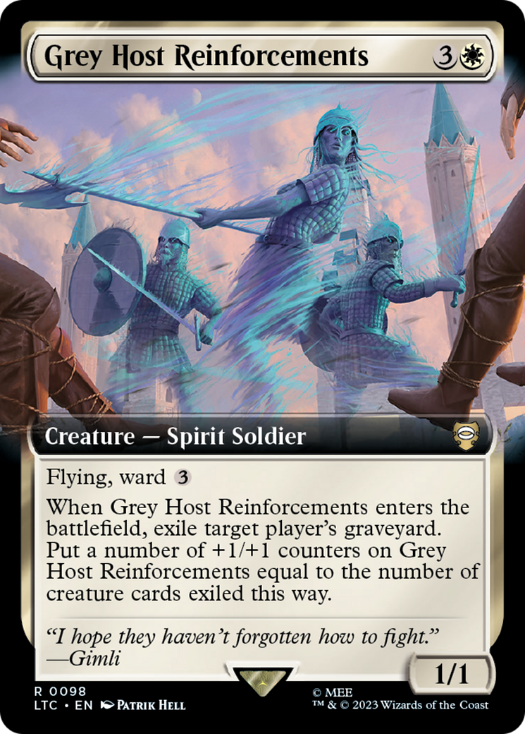 Grey Host Reinforcements (LTC-098) - Tales of Middle-earth Commander: (Extended Art)