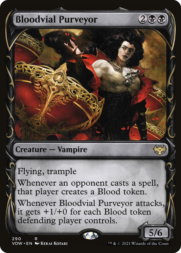 Bloodvial Purveyor (VOW-290) - Innistrad: Crimson Vow: (Showcase) Foil