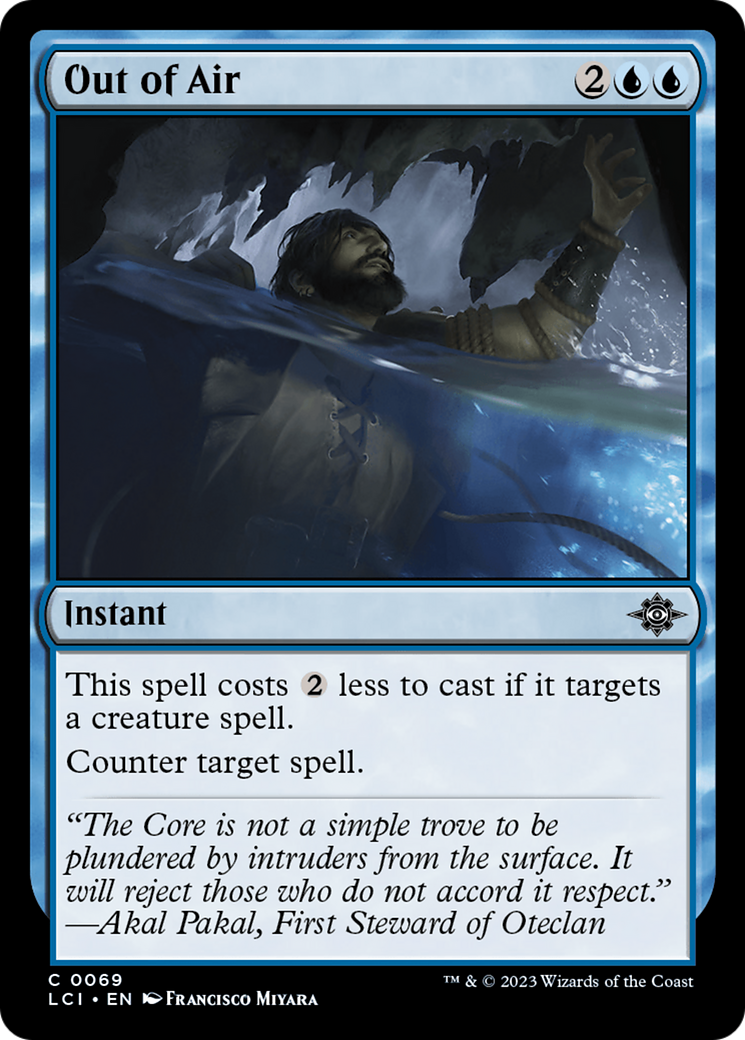 Out of Air (LCI-069) - The Lost Caverns of Ixalan Foil