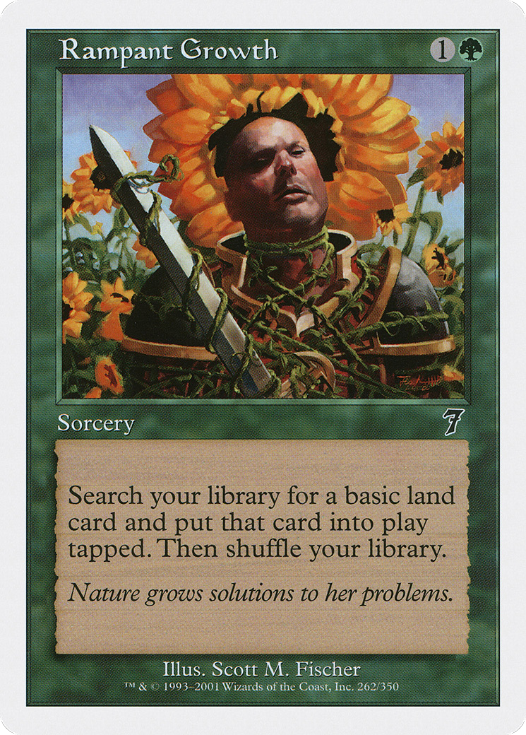 Rampant Growth (7ED-262) - Seventh Edition