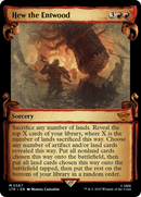 Hew the Entwood (LTR-587) - The Lord of the Rings: Tales of Middle-earth: (Showcase) Foil