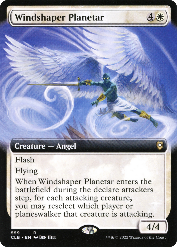 Windshaper Planetar (CLB-559) - Commander Legends: Battle for Baldur's Gate: (Extended Art)